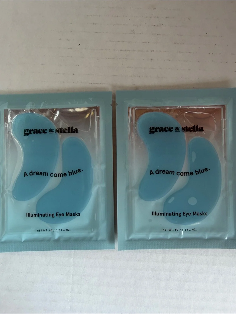 grace & stella Eye Masks Trio – Blue, Pink, Gold